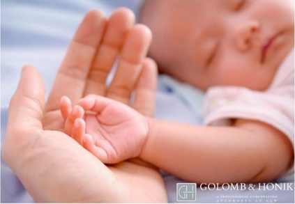 Newborn With Mother